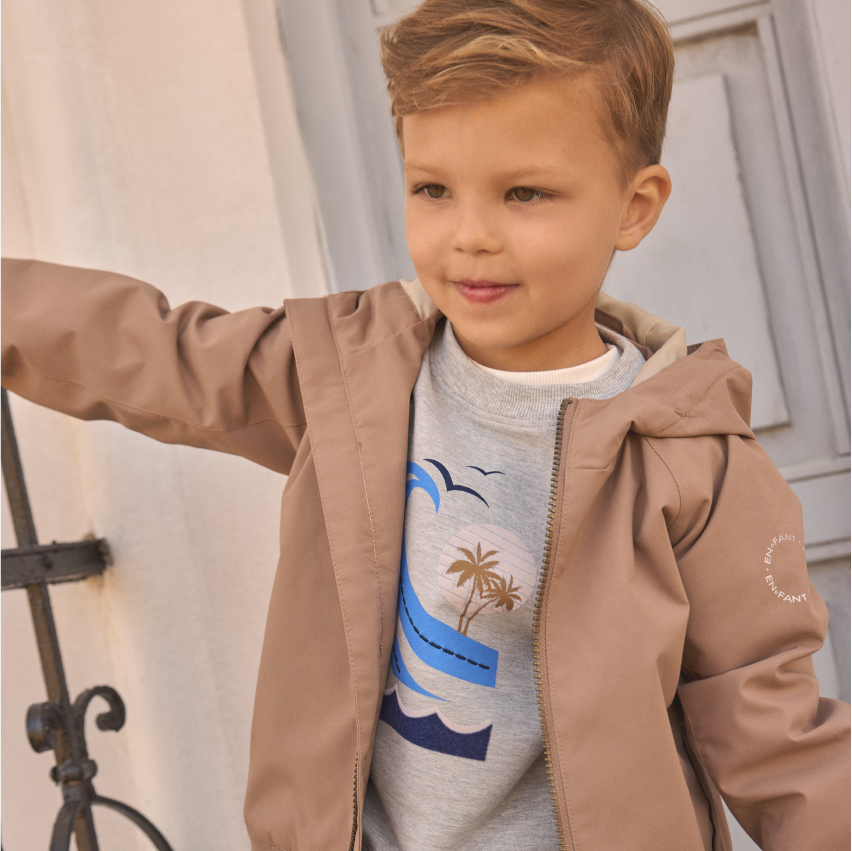 Jarna bunda EnFant bezova